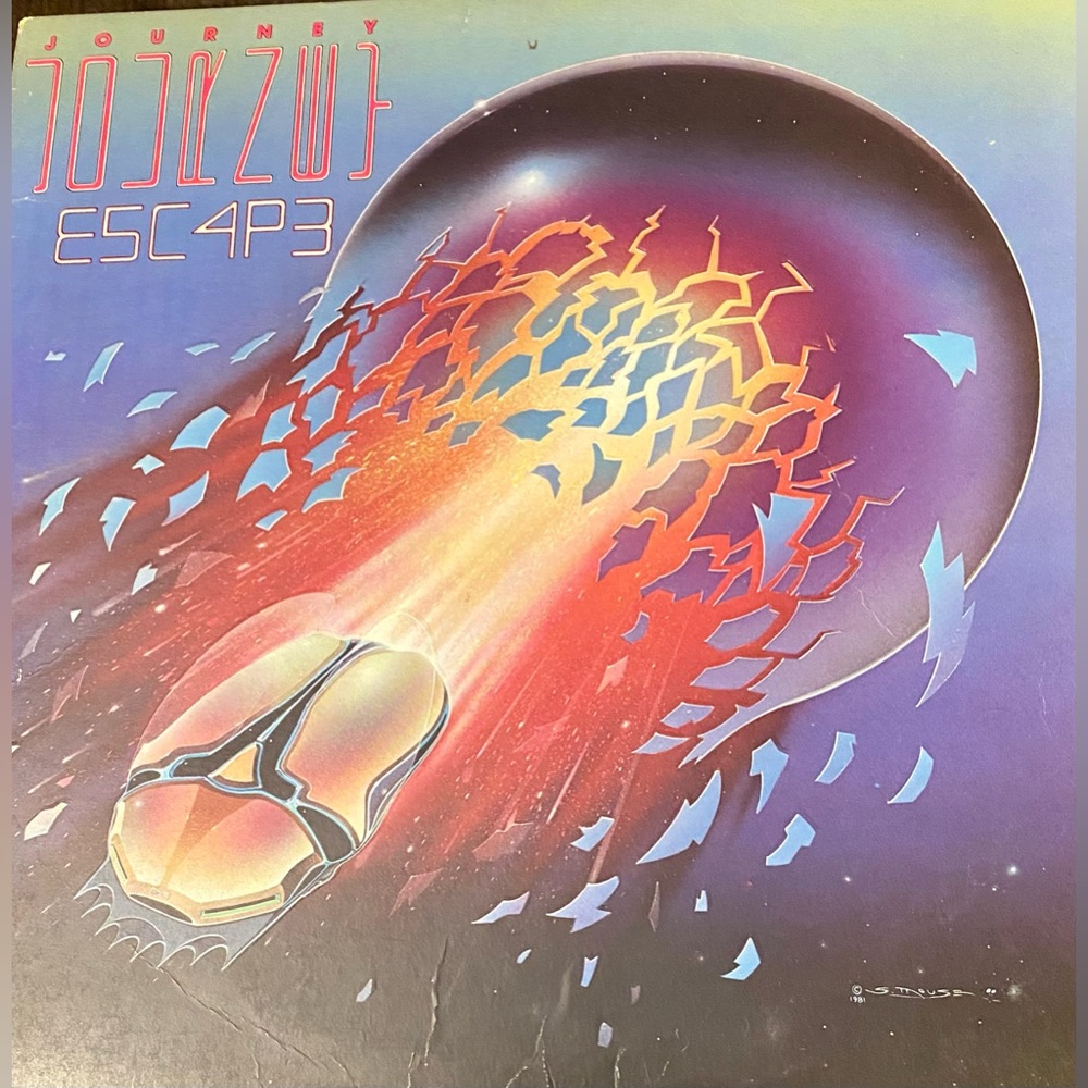 Journey ESC4P3 Album Cover Art